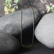 Bids.com 14k Yellow Gold Round Snake Chain 0.9mm Necklaces