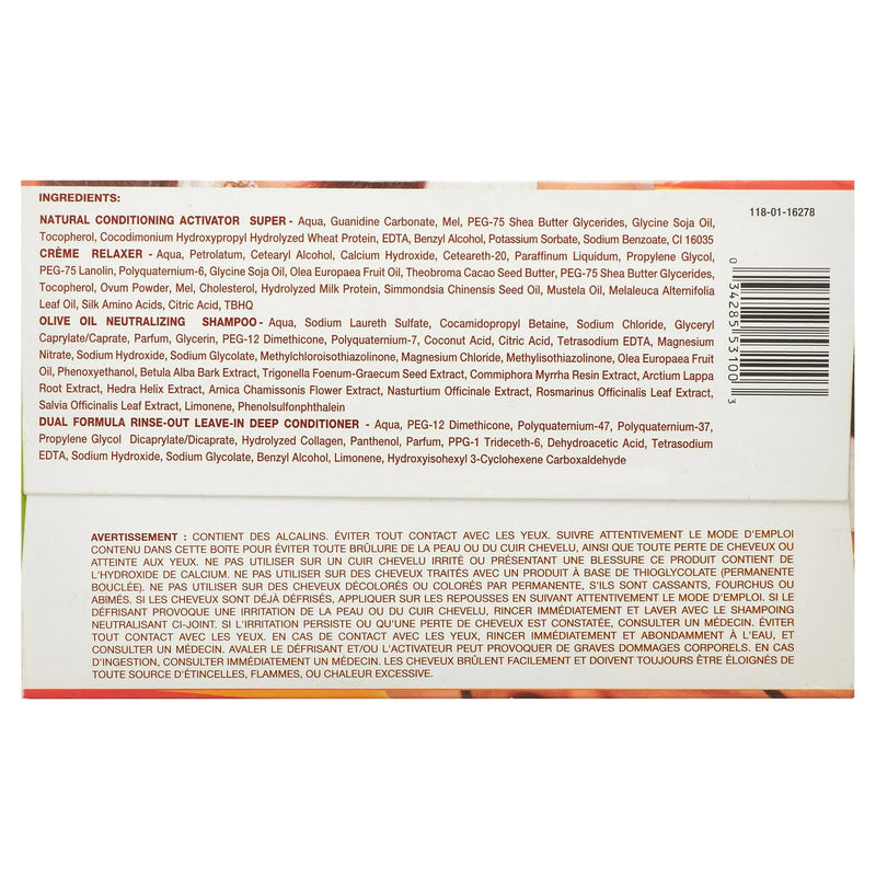 Mill's Beauty Supply Africa's Best No Lye Dual Conditioning Relaxer System  Super Hair Relaxer