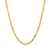 Bids.com 2.0mm 14k Yellow Gold Semi Solid Box Chain Necklaces