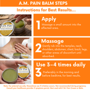 COLEHERBALS LLC 21 - Dr. Cole's A.M. Pain Herbal Balm Herbal Dark Orange