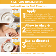 COLEHERBALS LLC 22 - Dr. Cole's A.M. Pain Cream Herbal Goldenrod