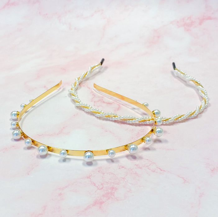 Precious Pearl Headband Set Of 2