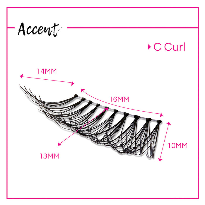 GladGirl False Lash Kit - Accent