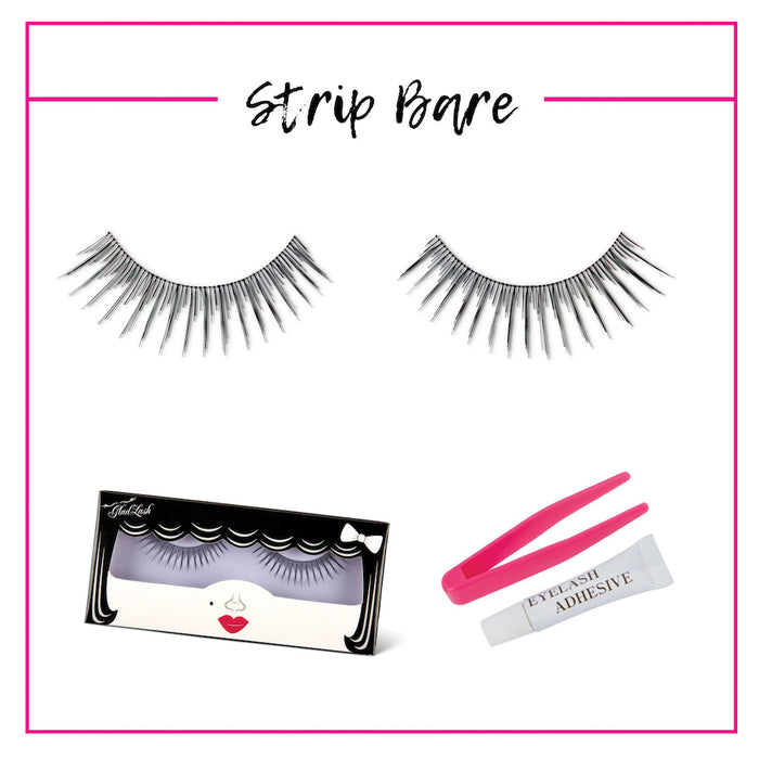 GladGirl False Lash Kit - Strip Bare