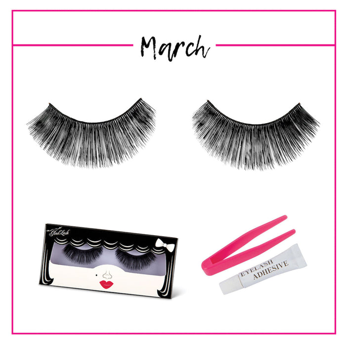 GladGirl False Lash Kit - March