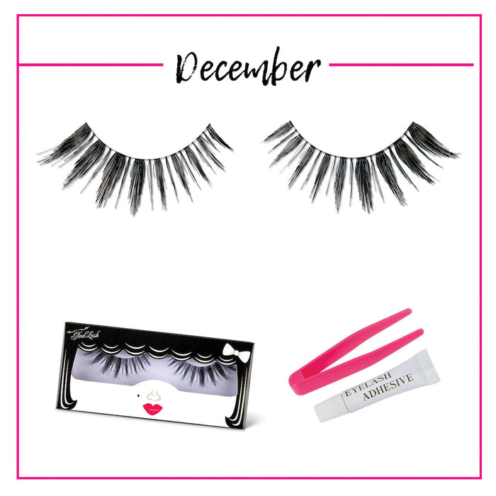 GladGirl False Lash Kit - December