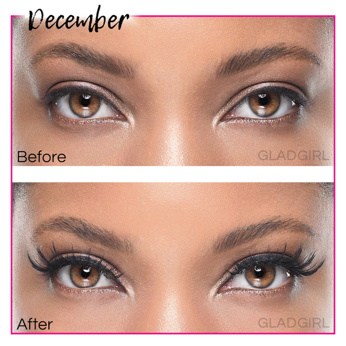 GladGirl False Lash Kit - December