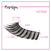 GladGirl GladGirl False Lash Kit - Marilyn Eyelashes