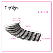 GladGirl GladGirl False Lashes Bundle - Marilyn Eyelashes
