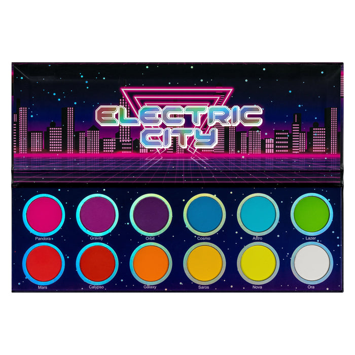 Lurella Cosmetics - Electric City Eyeshadow Palette 0.55oz