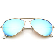 zeroUV Premium Nickel Plated Frame Multi-Coated Mirror Lens Aviator Sunglasses A284 Sunglasses