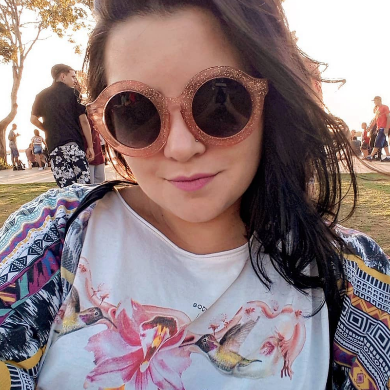 zeroUV Valley City X zeroUV Retro Round Spunky Sunglasses A539 Sunglasses