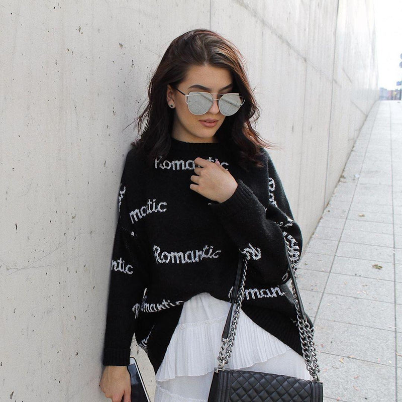 zeroUV Oversize Thin Cross Brow Mirrored Flat Lens Sunglasses A545 Sunglasses