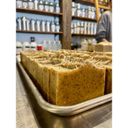 MION Artisan Soap Co. Coffee and Honey Scrub | Almond Oil Soap