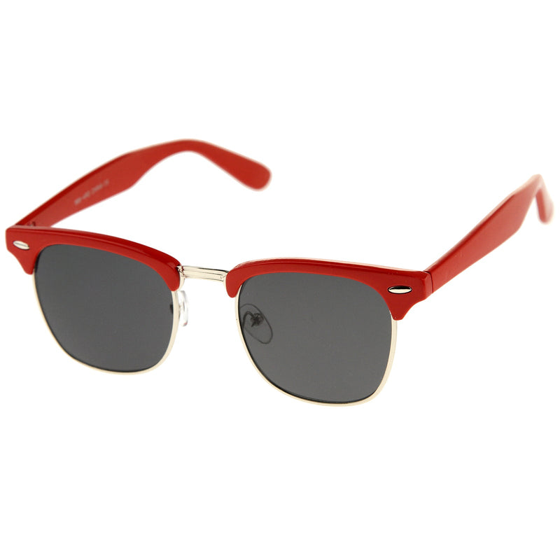 zeroUV Everyday Two-Tone Half Frame Sunglasses A703 Sunglasses