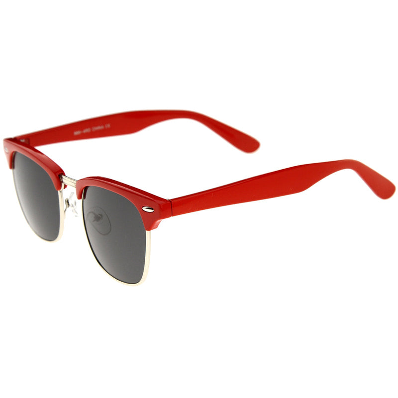 zeroUV Everyday Two-Tone Half Frame Sunglasses A703 Sunglasses