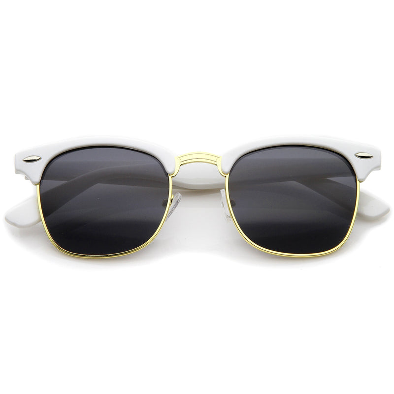 zeroUV Everyday Two-Tone Half Frame Sunglasses A703 Sunglasses