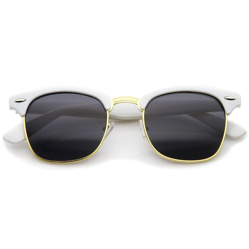 zeroUV Everyday Two-Tone Half Frame Sunglasses A703 Sunglasses