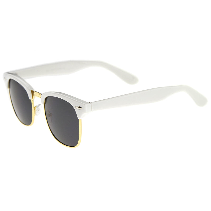 zeroUV Everyday Two-Tone Half Frame Sunglasses A703 Sunglasses