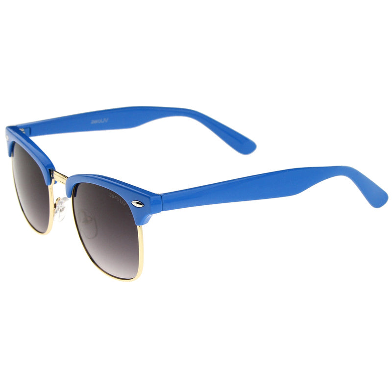 zeroUV Everyday Two-Tone Half Frame Sunglasses A703 Sunglasses
