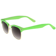 zeroUV Everyday Two-Tone Half Frame Sunglasses A703 Sunglasses