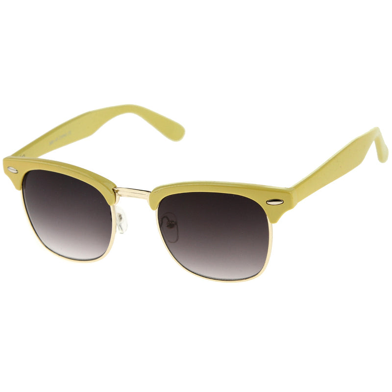 zeroUV Everyday Two-Tone Half Frame Sunglasses A703 Sunglasses
