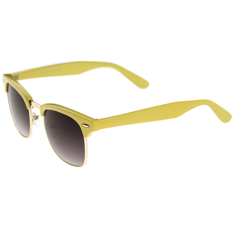 zeroUV Everyday Two-Tone Half Frame Sunglasses A703 Sunglasses