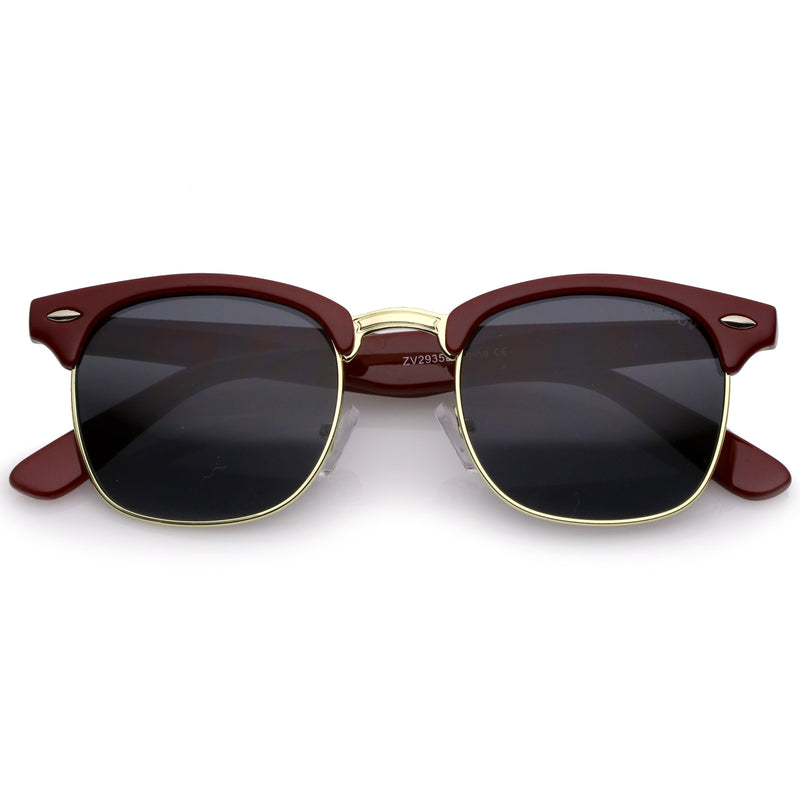 zeroUV Everyday Two-Tone Half Frame Sunglasses A703 Sunglasses