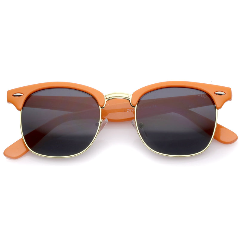 zeroUV Everyday Two-Tone Half Frame Sunglasses A703 Sunglasses