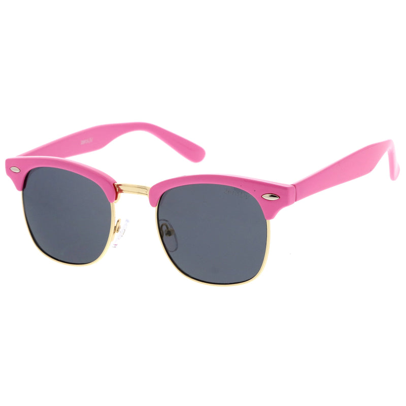 zeroUV Everyday Two-Tone Half Frame Sunglasses A703 Sunglasses