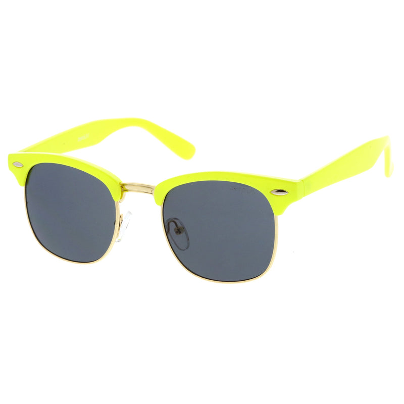 zeroUV Everyday Two-Tone Half Frame Sunglasses A703 Sunglasses