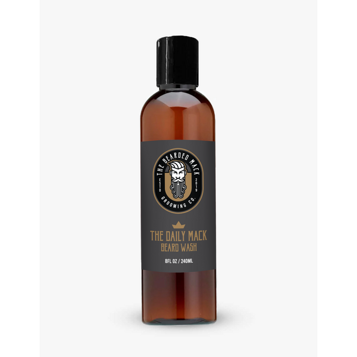 The Bearded Mack Grooming Co The Daily Mack Beard Wash - Natural (Unscented)