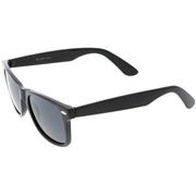 zeroUV Classic Unisex Polarized Lens Horned Rim Sunglasses A840 Sunglasses