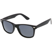 zeroUV Classic Unisex Polarized Lens Horned Rim Sunglasses A840 Sunglasses