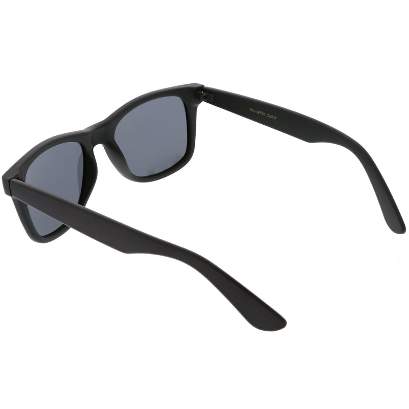 zeroUV Classic Unisex Polarized Lens Horned Rim Sunglasses A840 Sunglasses