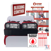 True Rescue Kit x2 with Wall Mount Dual Kit Wall Mount Package Bleeding Control Bundles