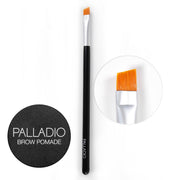 Palladio BROW POMADE WITH ANGLE LINER BRUSH KIT Eyebrows White Smoke Taupe PBWKIT01,Medium Brown PBWKIT02,Dark Brown PBWKIT03