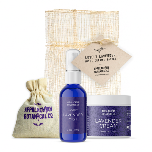 Appalachian Botanical Co. Lovely Lavender Gift Set Bath & Body Gift Sets White Smoke