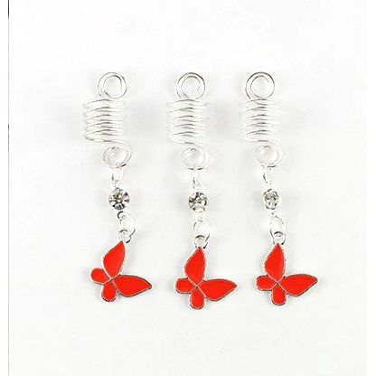 Mill's Beauty Supply Fashion Hair Ring Accessories - Butterflies 1 Hair Accessories
