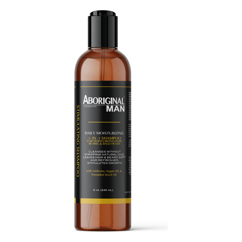 Curls & Potions Aboriginal Man Daily Moisturizing Shampoo SHAMPOO