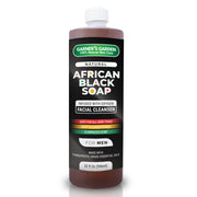 Garner's Garden African Black Soap Facial Cleanser | Men's | H2O2 Facial Cleanser
