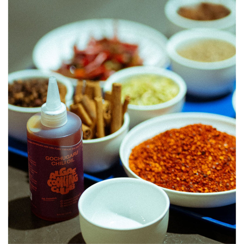 Algae Cooking Club The Club Bundle Oil Dim Gray 4 Bottles