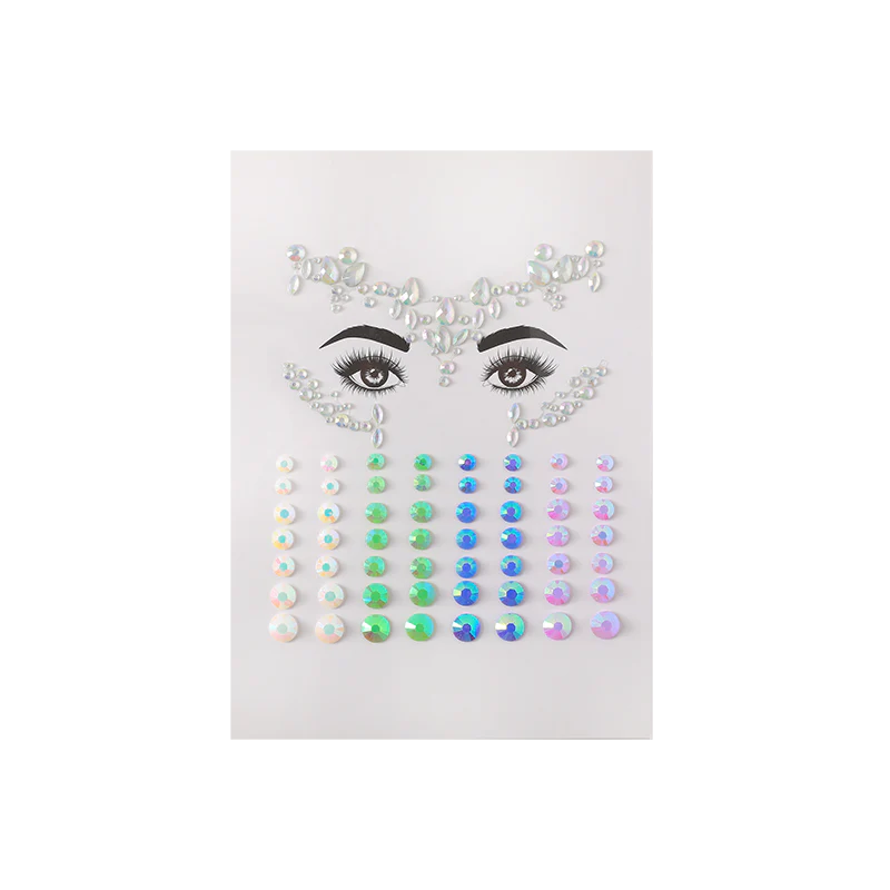 Profusion Cosmetics It's a Vibe | Glow-in-the-Dark Face & Body Gems Body