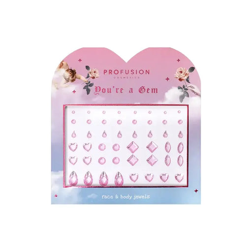 Profusion Cosmetics Dear Cupid - You're a Gem - Face & Body Jewels