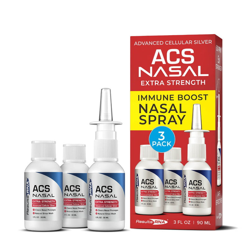 Results RNA ACS Nasal Spray Extra Strength White Smoke 3 bottles