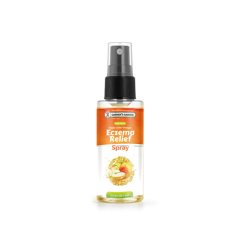 Garner's Garden Eczema Relief Spray Eczema White Smoke 2oz ACV Eczema Relief Spray