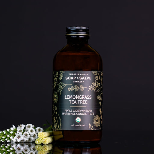 Chagrin Valley Soap & Salve Apple Cider Vinegar Rinse Concentrate: Lemongrass Tea Tree ACV Rinse