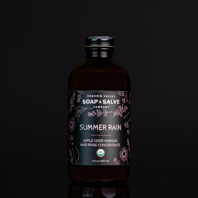 Chagrin Valley Soap & Salve Apple Cider Vinegar Rinse Concentrate: Summer Rain ACV Rinse