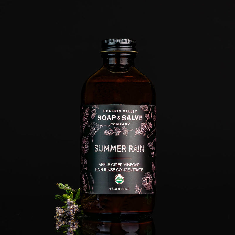 Chagrin Valley Soap & Salve Apple Cider Vinegar Rinse Concentrate: Summer Rain ACV Rinse