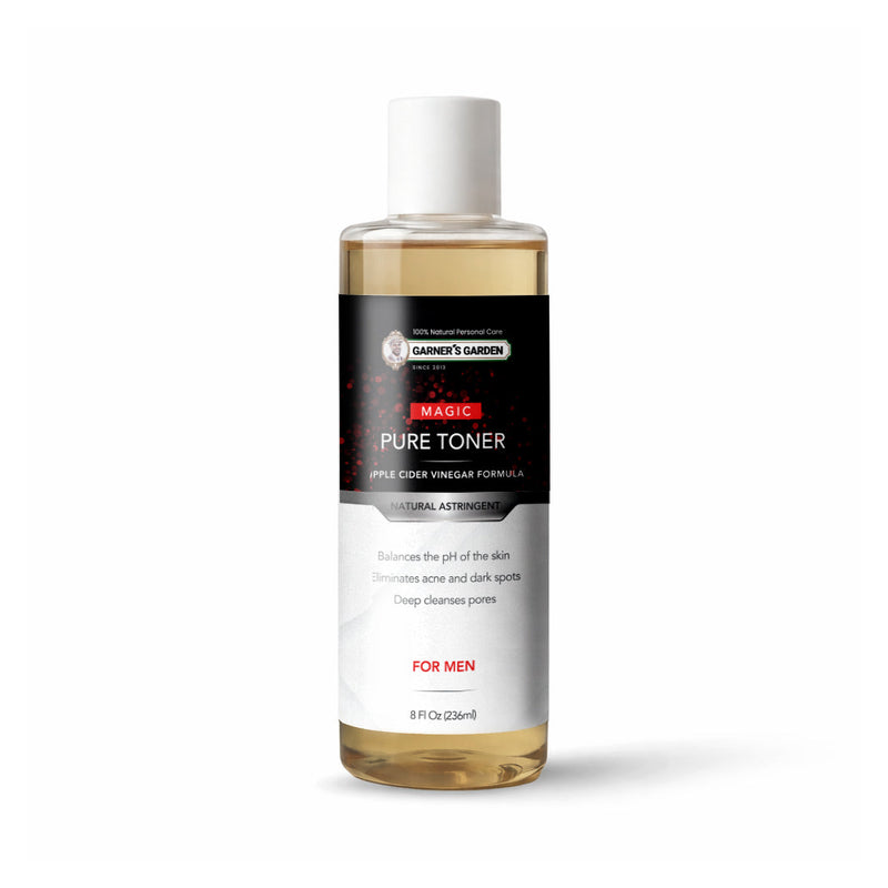 Garner's Garden Organic ACV | Apple Cider Vinegar Toner With Witch Hazel Toner White Smoke 8 oz Men's